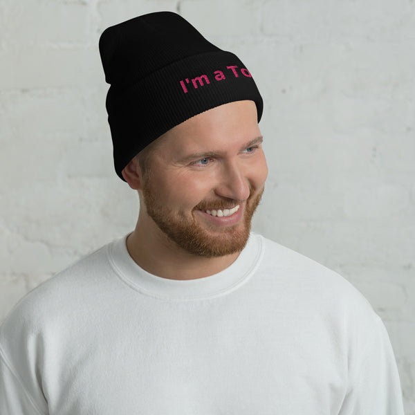 I'm a Top! Cuffed Beanie