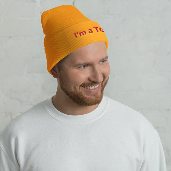 I'm a Top! Cuffed Beanie