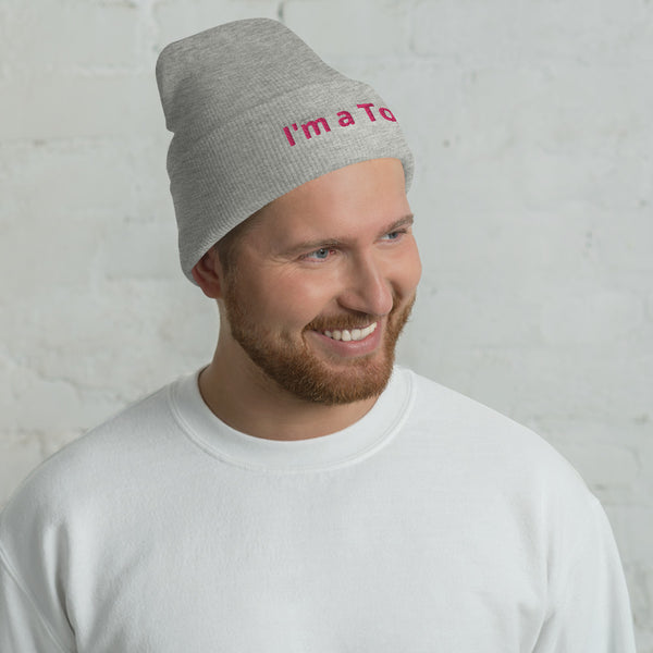 I'm a Top! Cuffed Beanie