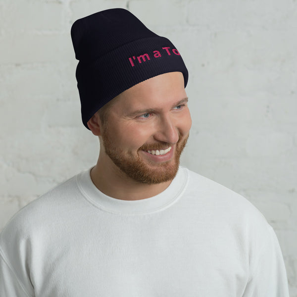 I'm a Top! Cuffed Beanie