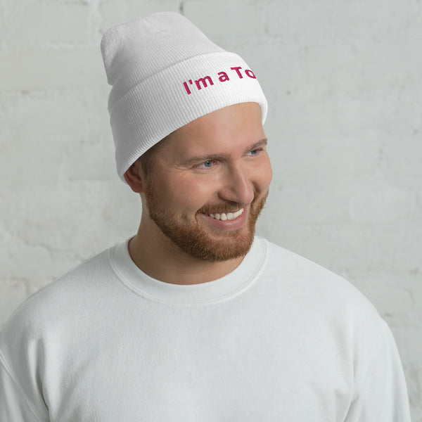 I'm a Top! Cuffed Beanie