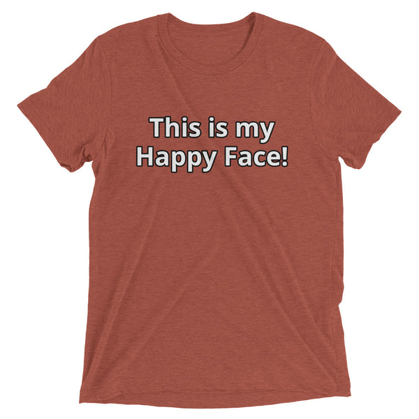 This is my Happy Face! Short sleeve t-shirt