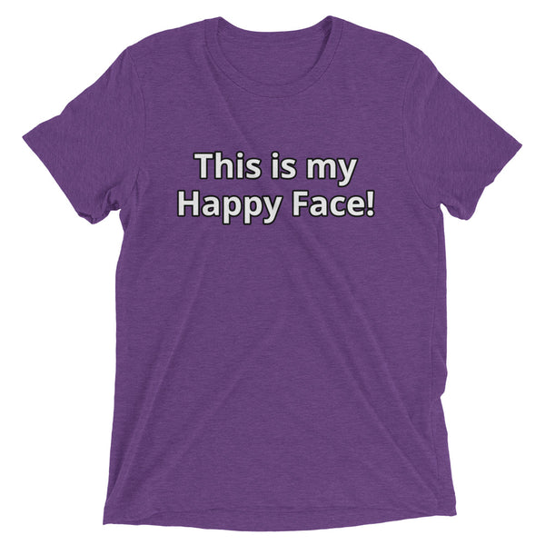 This is my Happy Face! Short sleeve t-shirt